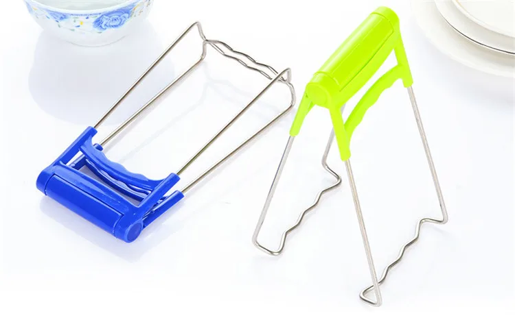 Кухонный гаджет зажим для чаши из нержавеющей стали миска горшка