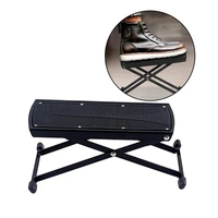 folding folk guitar foot stool adjustable height non slip footrest pedal stand