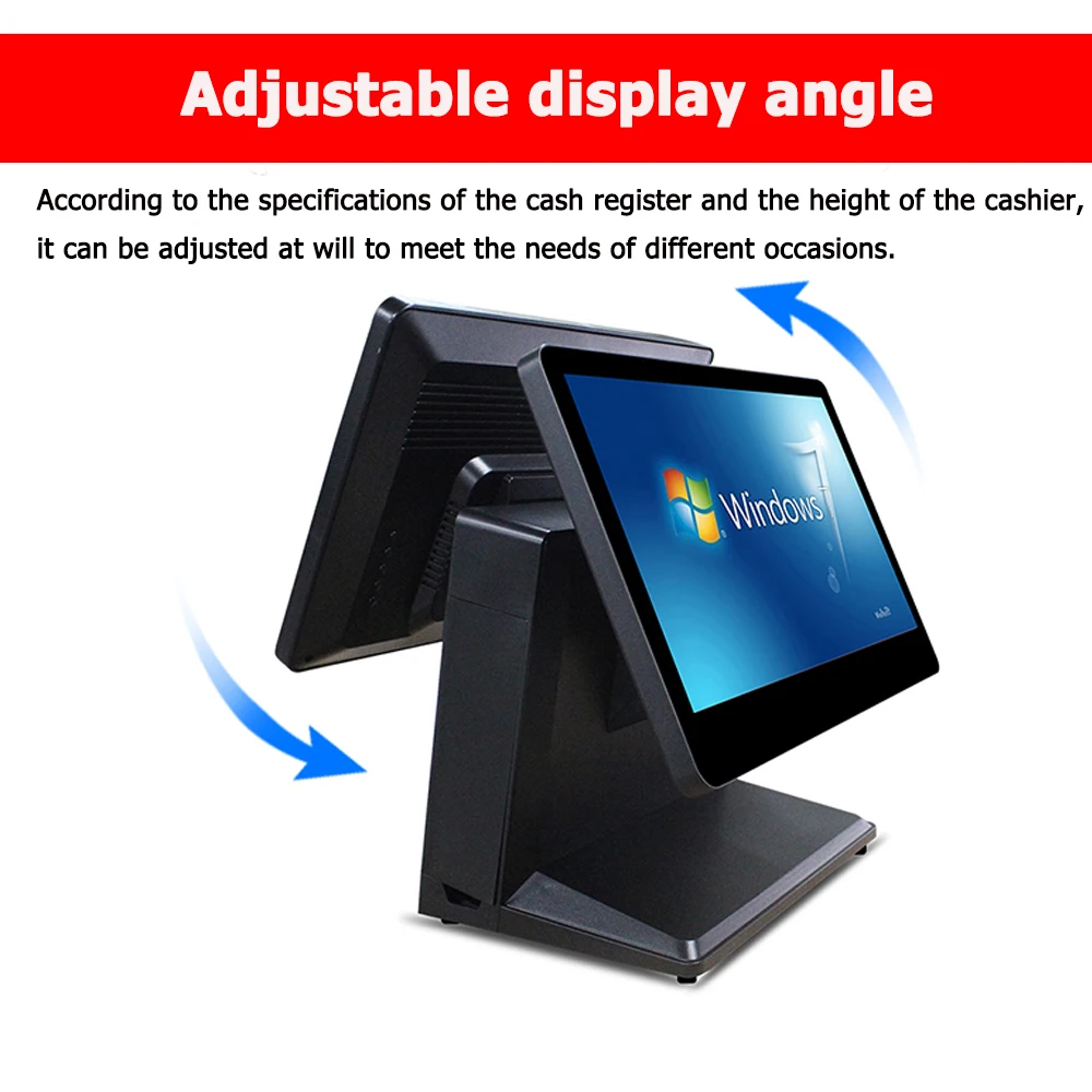 Бесплатным программным обеспечением windows POS машина все в одном ПК с 15 6 дюймов