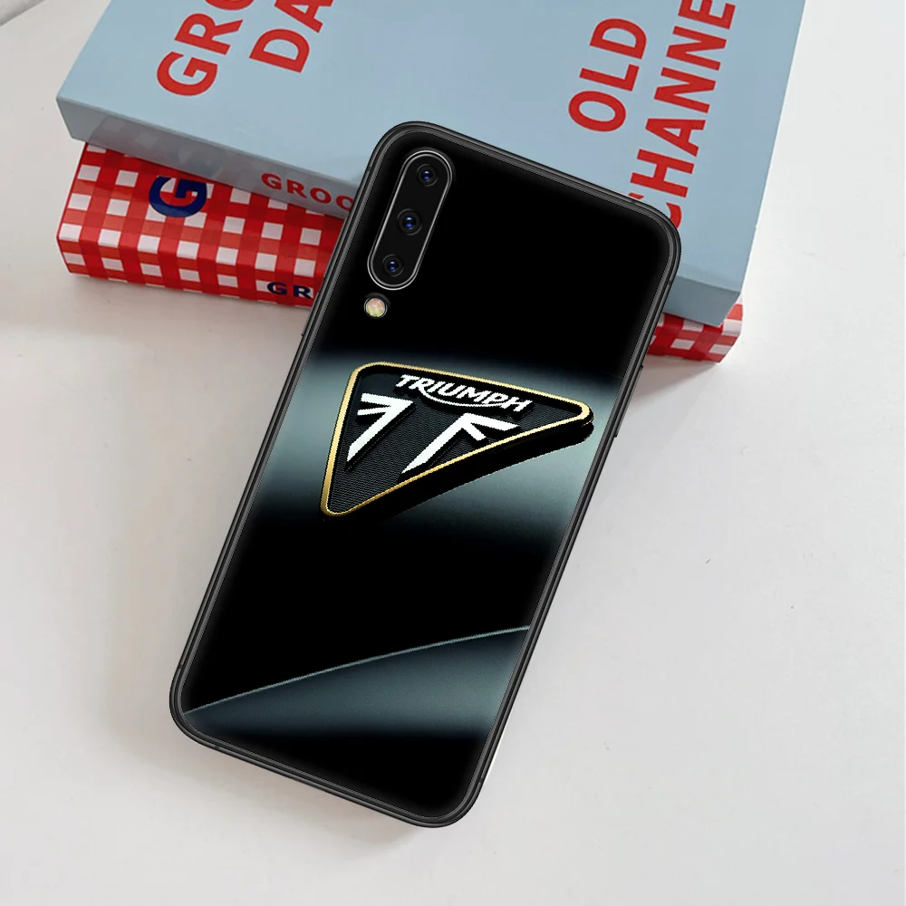 

Triump Fashion Motorcycle Cool Phone Case For Samsung Galaxy A 3 5 7 8 10 20 20E 21S 30 30S 40 50 51 70 71 black Bumper Trend