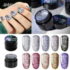 NAILWIND лак для ногтей Гель-лак Блестки для рисования с бриллиантом! Полупостоянная ослепительно гель для ногтей Лаки Гибридный Базовый Топ Гель-лак для ногтей