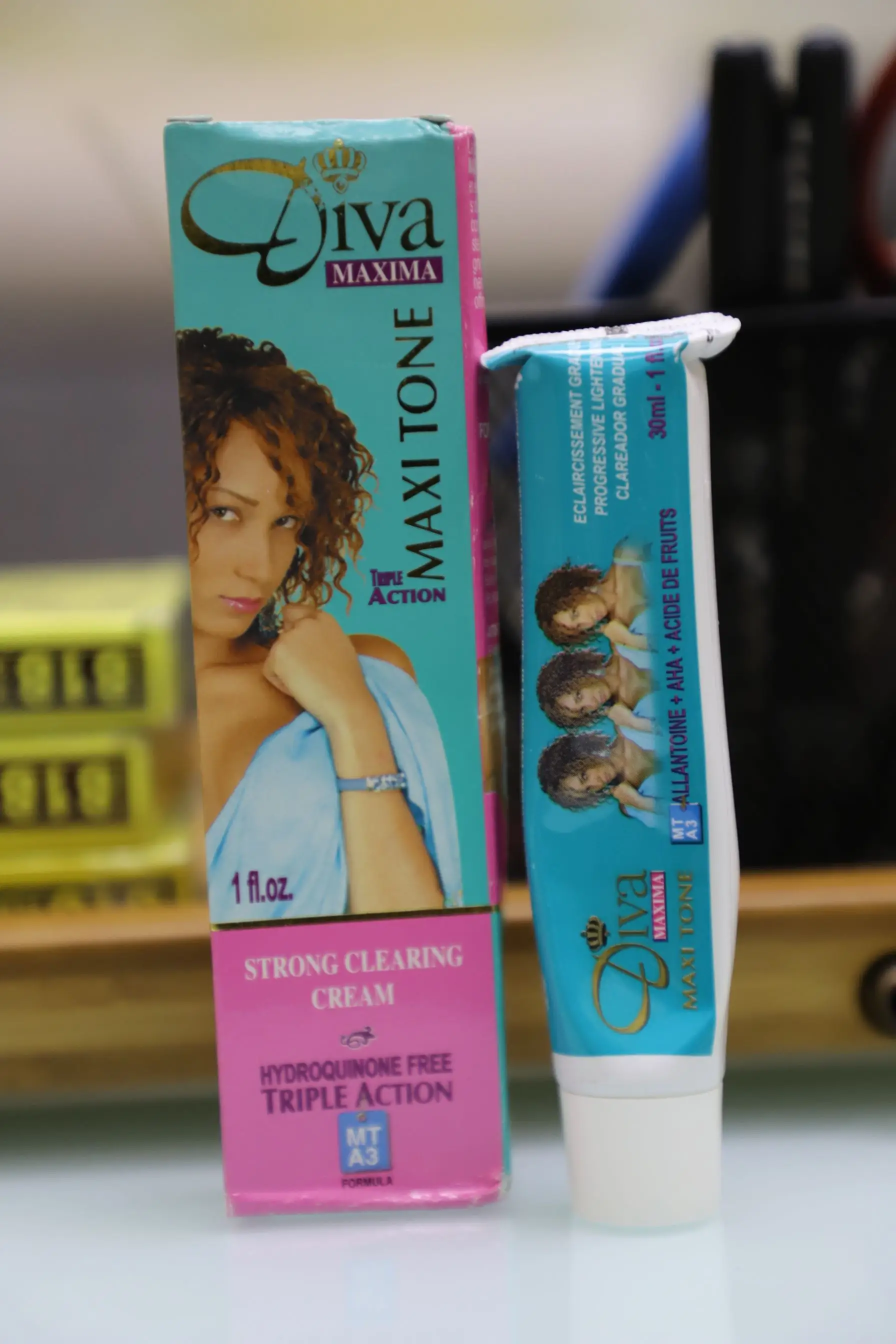 

Diva Maxima | Maxitone Strong Clearing Cream | 30ml