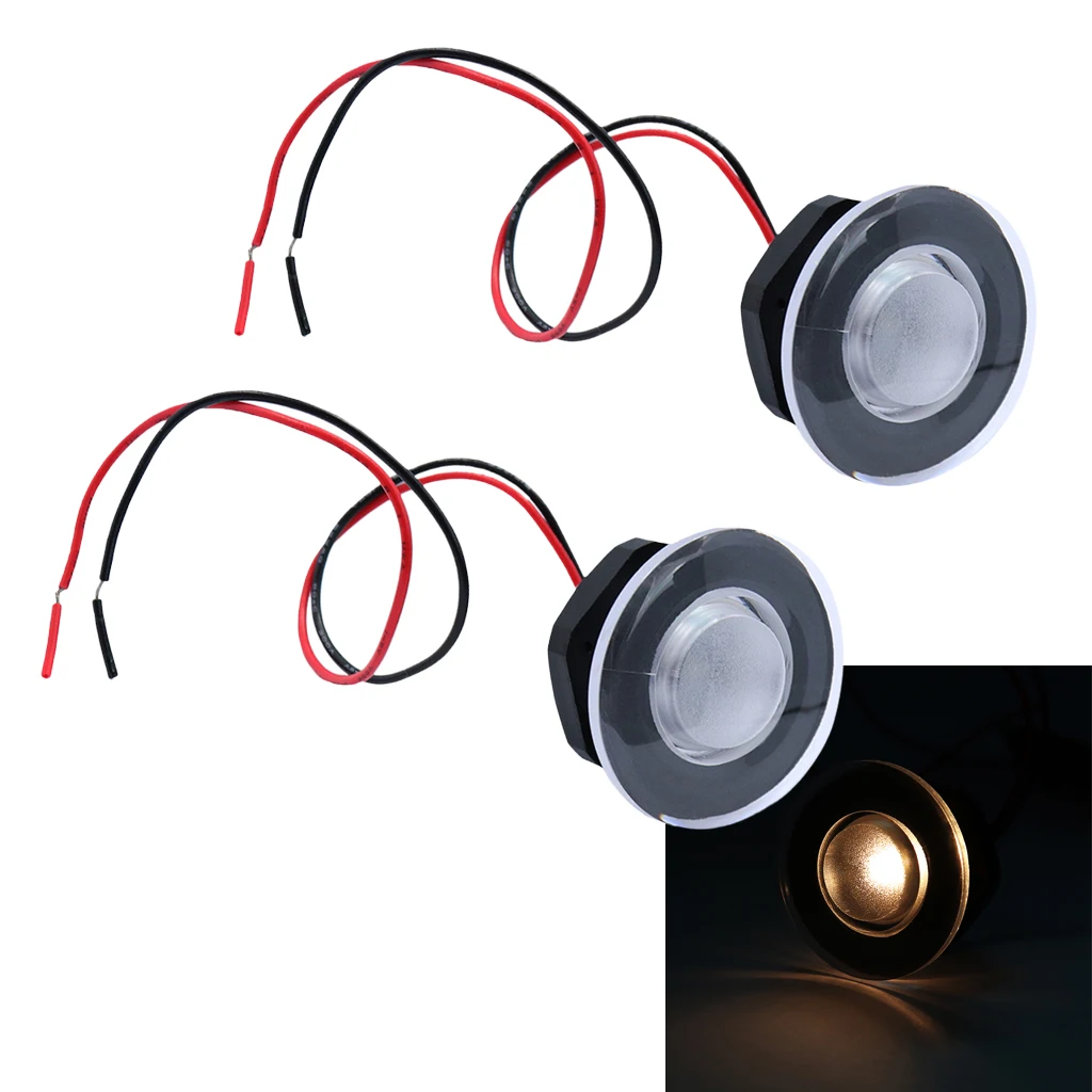 2 шт. светодиодный в светодиодная круглая подсветка|Морское оборудование| |