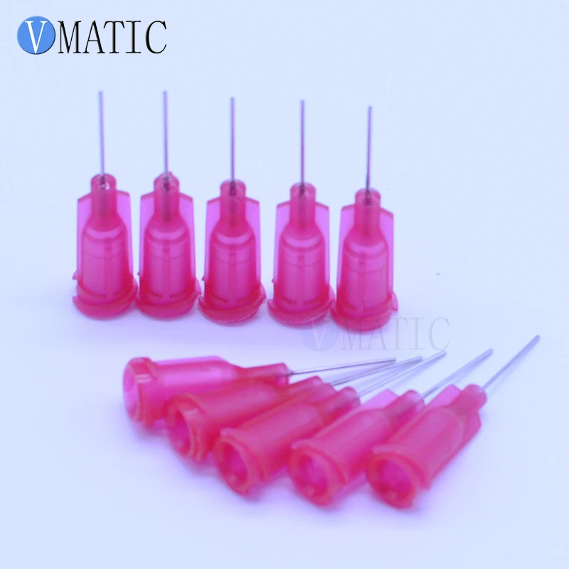 Free Shipping Non Sterilized 100Pcs 0.5&quot 25G Glue Dispensing Needle 1/2 Inch|needle|needle 25gneedle dispenser |