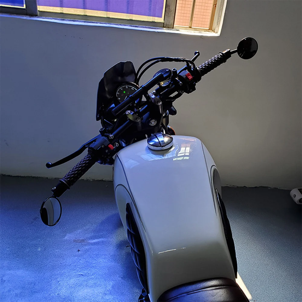 Мотоциклетные универсальные алюминиевые зеркала 7/8 дюйма с ЧПУ для Кавасаки Yamaha