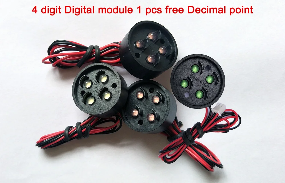 10 &quotцифровой дисплей красного цвета светодиодные знаки 7 сегментов модулей