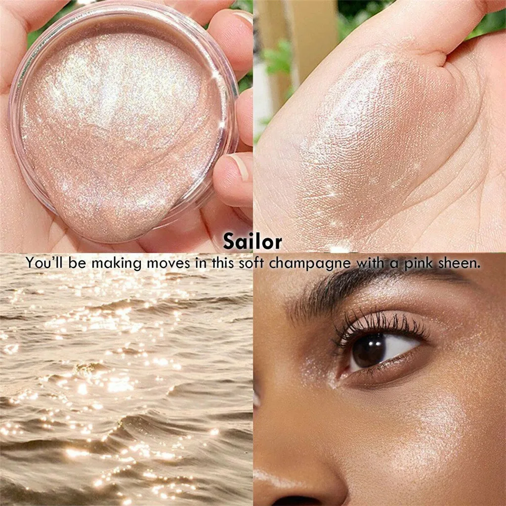 Лидер продаж 2019 жидкий хайлайтер макияж крем с мерцающим эффектом для лица тела