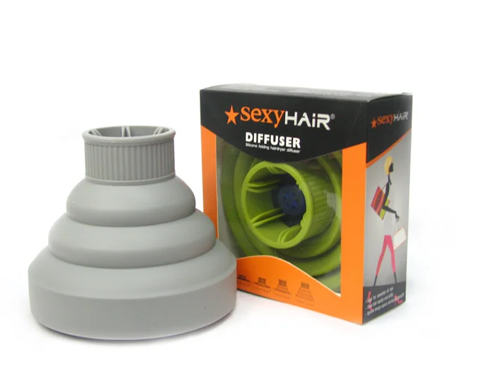 Мягкая силиконовая насадка к фену для волос Diffuser F 09. Нежный подход вашим