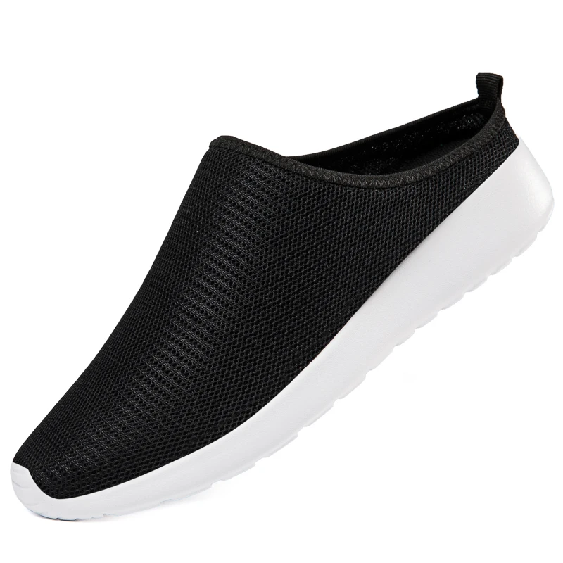 

Туфли мужские сетчатые, дышащие легкие, плоская подошва, повседневные, модные шлепанцы, летняя обувь, унисекс