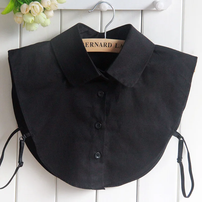 

Women's Casual Removable Detachable Collar Shirt Decorative Fake Collar Sweater Crochet Blouse Tie Lapel Female False Collar