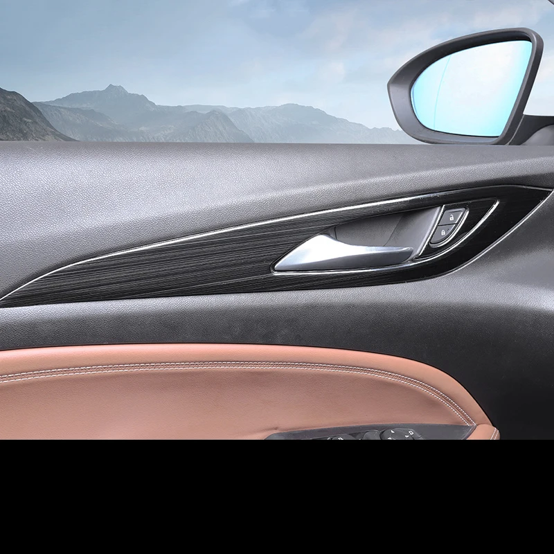 Lsrtw2017 рамка для автомобильной дверной ручки из нержавеющей стали Buick Regal Opel Insignia