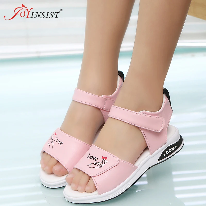 Сандалии для девочек Новинка лета 2018 детские сандалии пляжная обувь