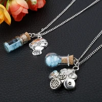 tv series jewelry breaking bad necklace heisenberg walter white jesse pinkm cork bottle charms gas mask collier neck pendants