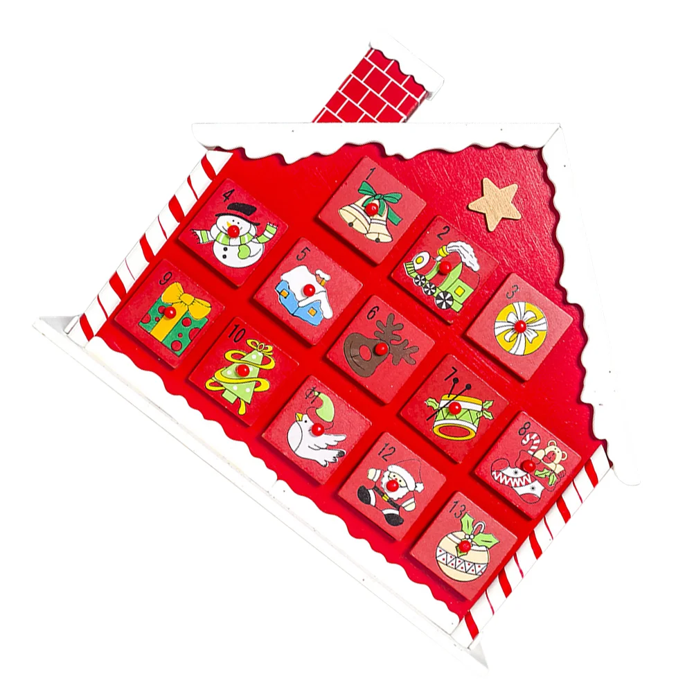 

Wooden Christmas Advent Calendar with Drawers Christmas Countdown Calendar Christmas Decor