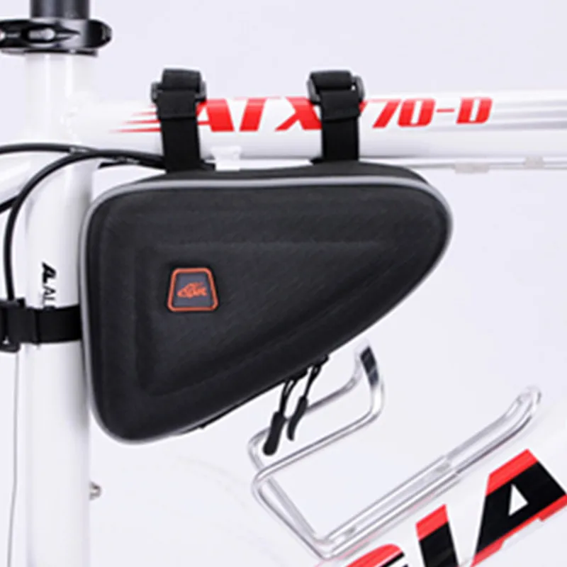 

EVA bicycle Triangle Beam Bag MTB Road Bike Bag Front Saddle Bag Upper Tube Tool Bag Riding Parts eBike 21x19x13cm