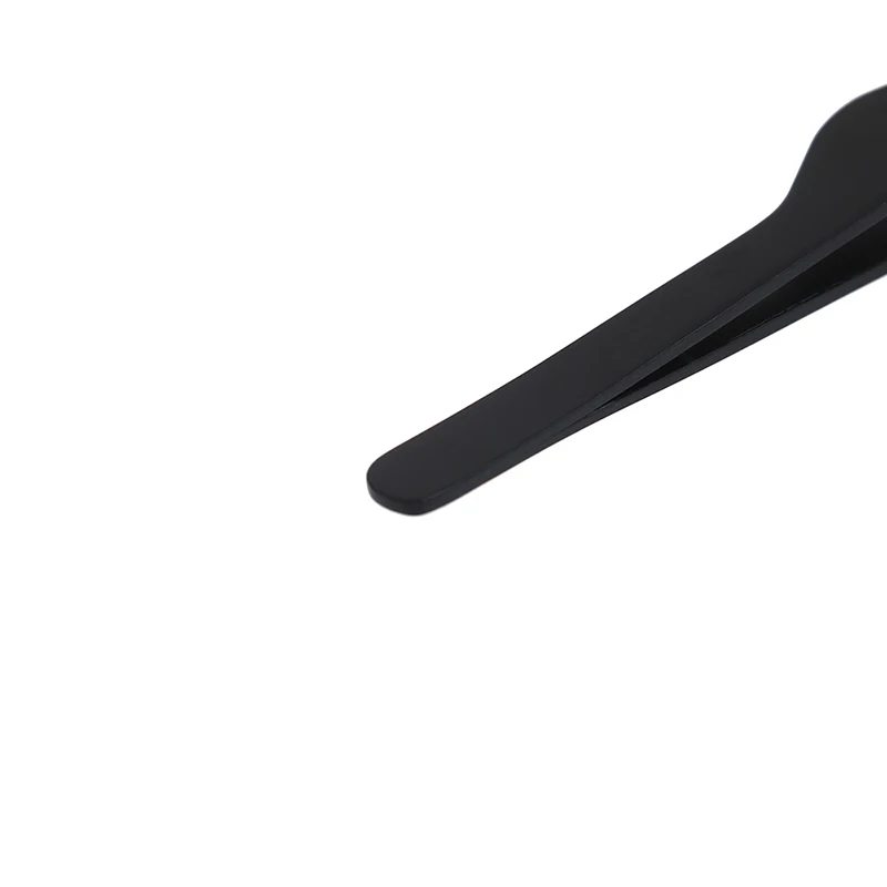 Профессиональный пинцет для бровей черного цвета 1 шт. волос косые съемник из