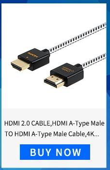 Кабель HDMI под прямым углом 270 градусов вертикальный правый кабель 4K HDMI 2,0, поддержка 4K Ultra HD 3D видео Ethernet Аудио Канал возврата