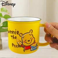 disney exquisite large capacity milk collection cup ceramic cartoon animation printing pooh bear mug simple creative personality