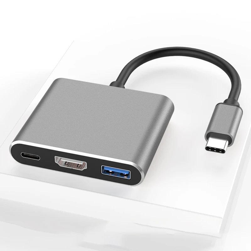 3 в 1 тип c концентратор usb кабель