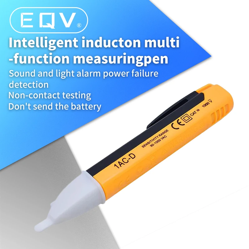 

Электрическая розетка 90-1000 В, настенная розетка переменного тока, детектор оповещения напряжения, датчик, светодиодный тестер, светодиодный индикатор, ручка оповещения о напряжении