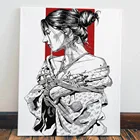 Картина Искусство шибари красочная Картина на холсте, современный домашний декор комнаты