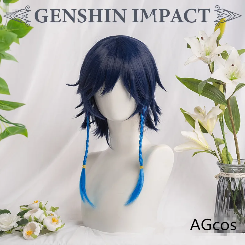 

Парик для косплея Game Genshin Impact Barbatos Venti
