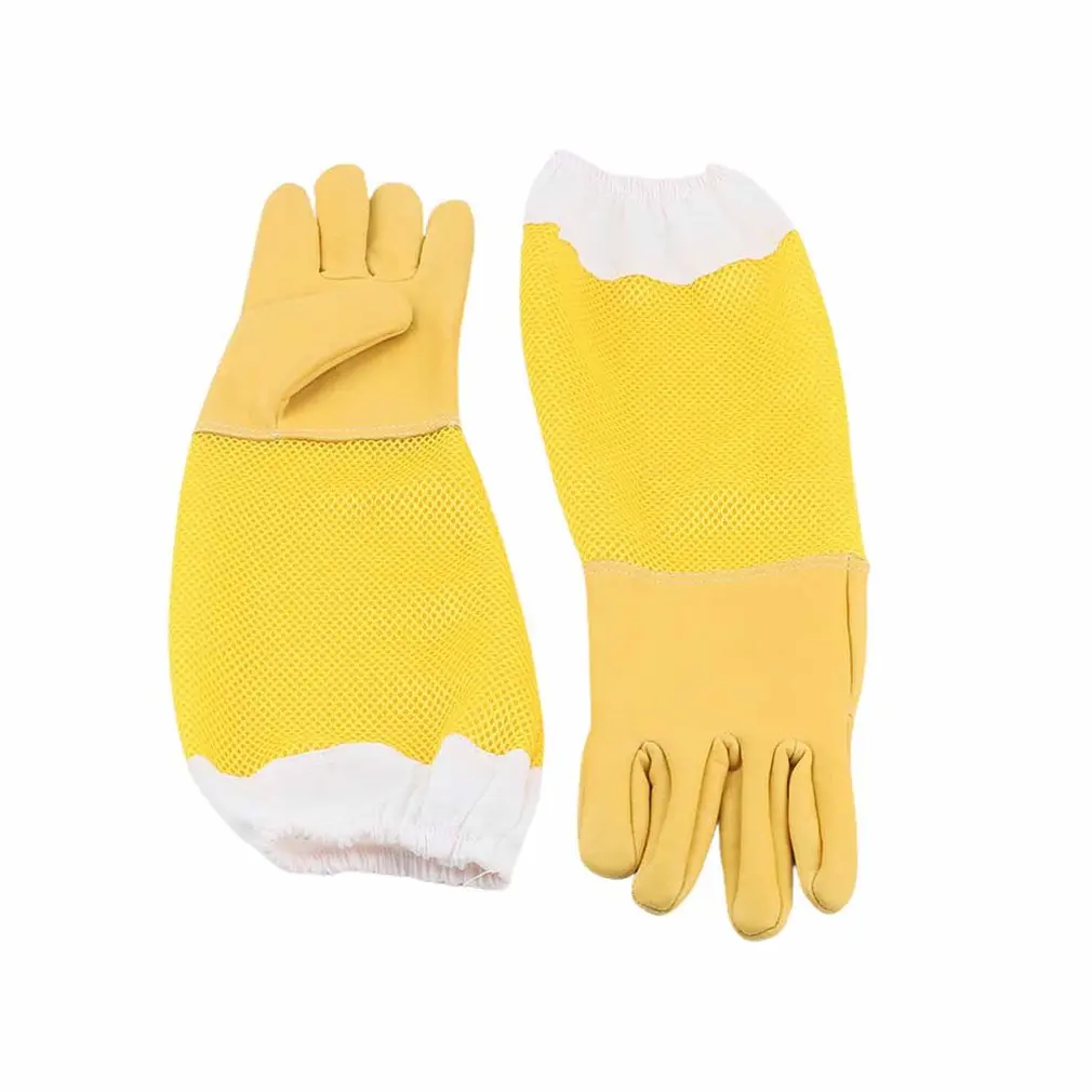 

Перчатки для пчеловодства, перчатки из плотной овчины с дышащими манжетами