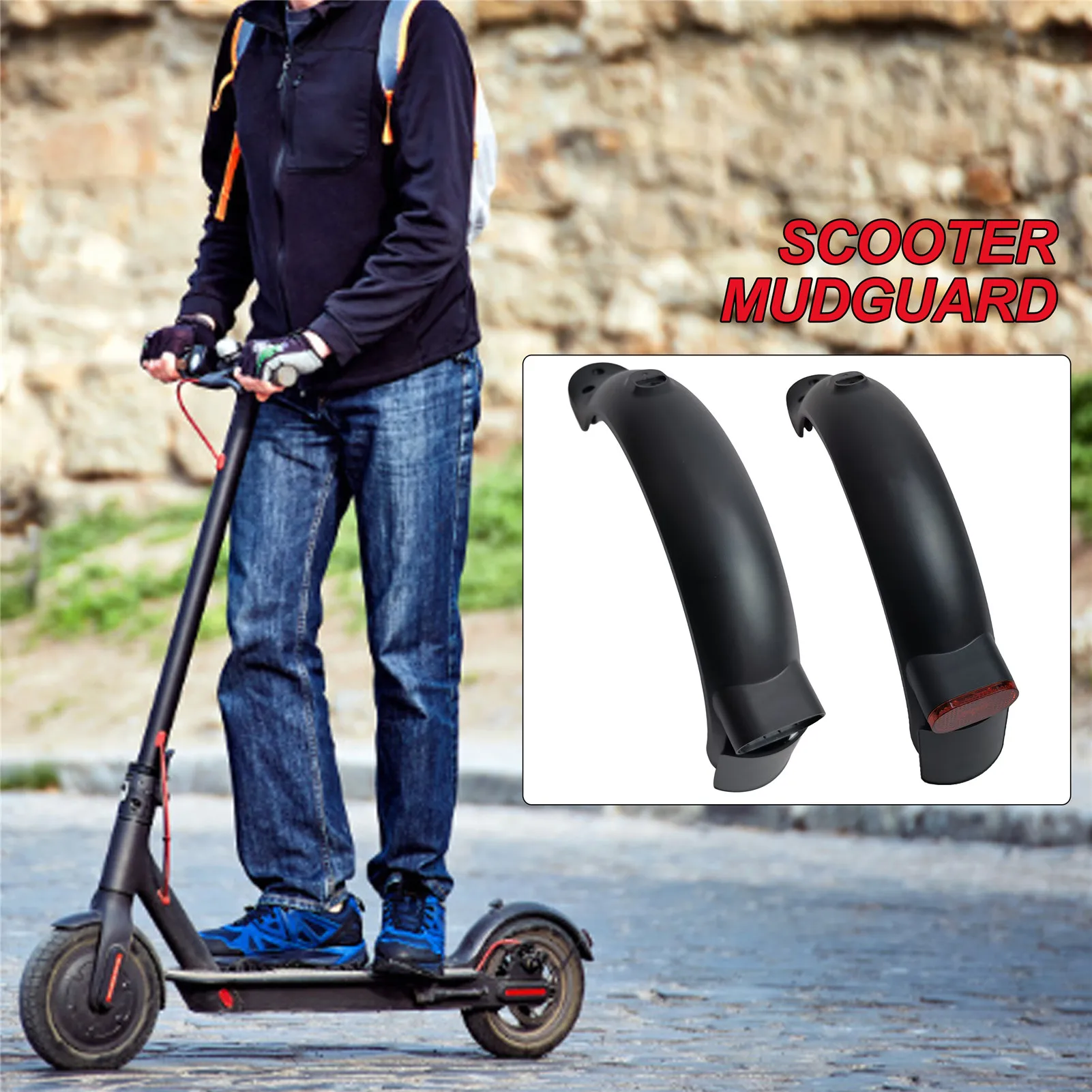 

Electric Scooter Rear Fender Mudguard Guard Support Taillight Replacement Accessories Parts For Xiaomi Mijia M365 S1/Pro/Pro2