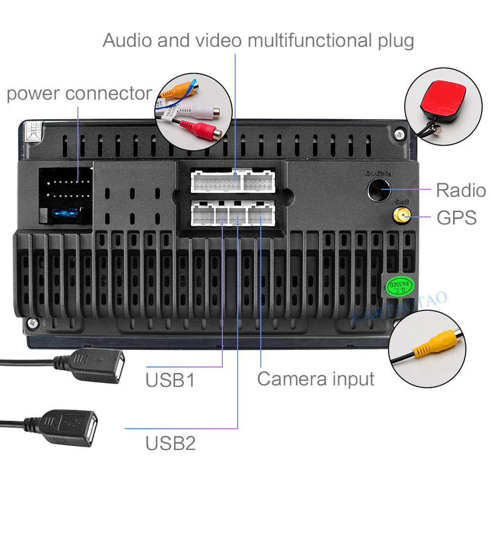 " радиоприемник для Android автомобильный стерео MP5 Bluetooth USB SD 2 din GPS автомобильный радиоприёмник BT wifi Автомобильный мультимедийный плеер авторадио ram 2G+ rom 32G