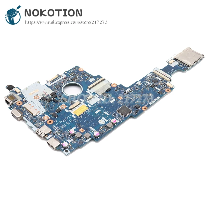 Материнская плата NOKOTION для Acer aspire one AO722 722 материнская ноутбука MBSFT02003 P1VE6 DDR3 с