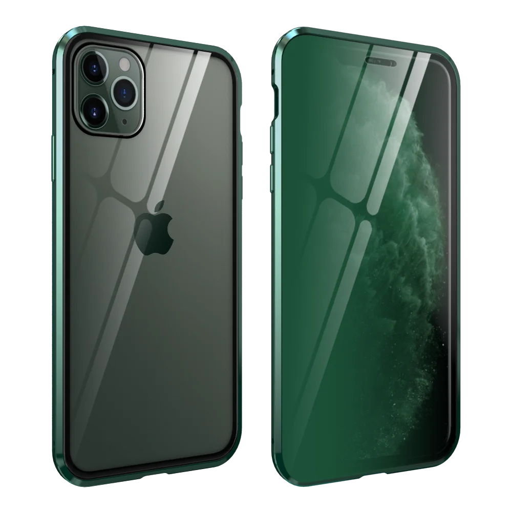 Защитный чехол для глаз Iphone 11 pro max с магнитным притяжением ударопрочный защитный