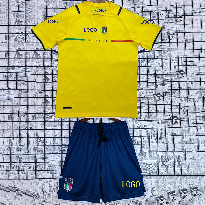

Italian Football Team Soccer Jerseys 2020 2021 Italy Home Away Jersey Sport Uniform Custom Name Number T Shirt For Men Tee Shirt