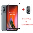 Стекло для OnePlus Nord 2 5G, закаленное стекло для Oneplus Nord 2 5G 9 9R 8T CE N200 N10 5G N100, Защитная пленка для экрана Камеры Len