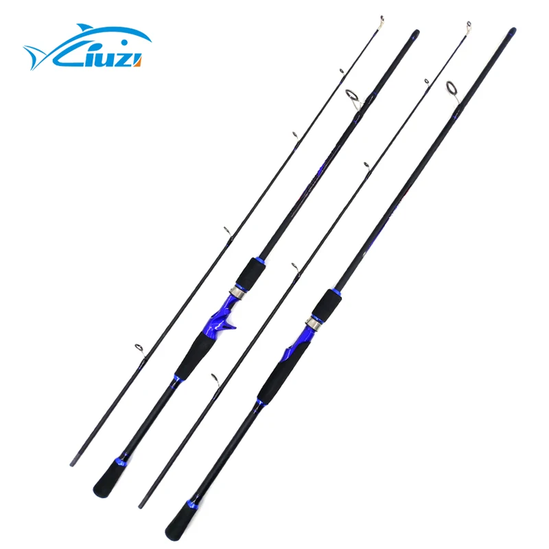 Carbon Spinning Fishing Rod M Power Hand Fishing Tackle Lure Rod Lure Wt:50-100lb Heave Strong Boat 2.7m Winter fishing