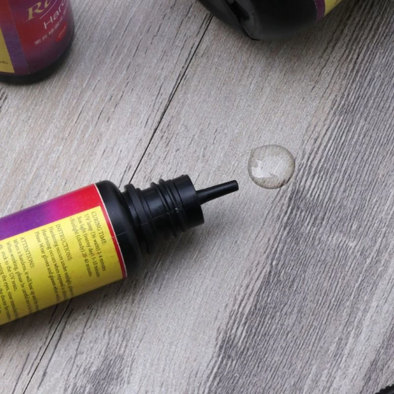 

High Transparency Low Odor UV Resin Glue Diy Manual UV Curing Shadowless Glue