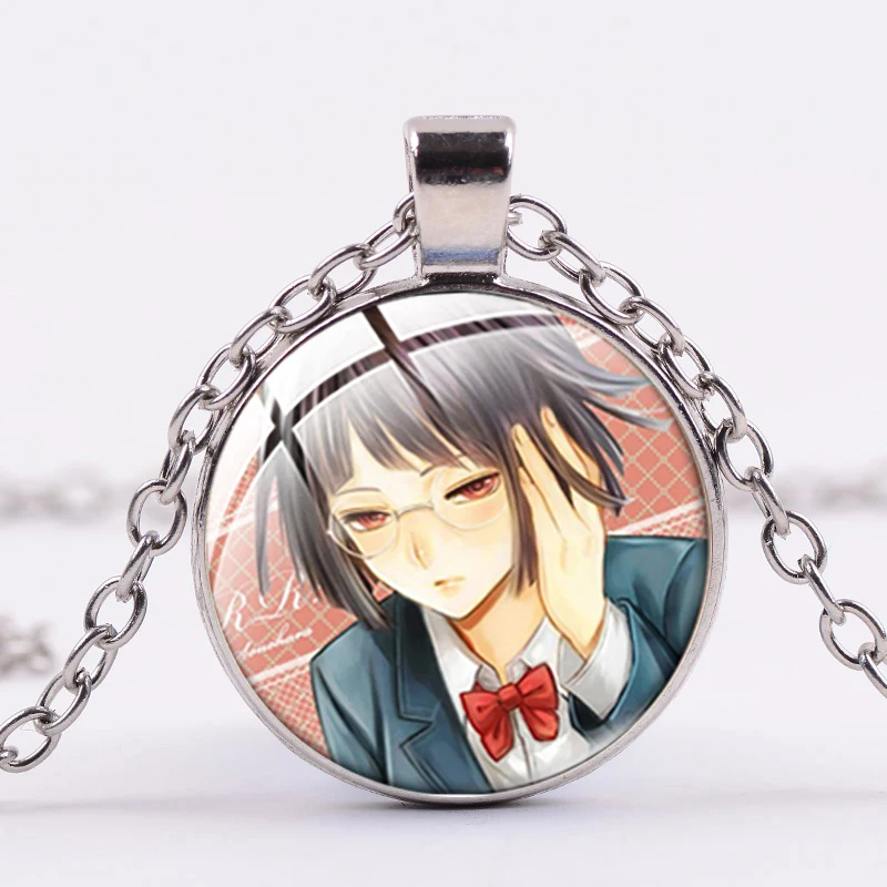 Кулон в стиле аниме DuRaRaRa Celty Sturluson sonorella Anri Ryugamine Mikado круглые стеклянные подвески