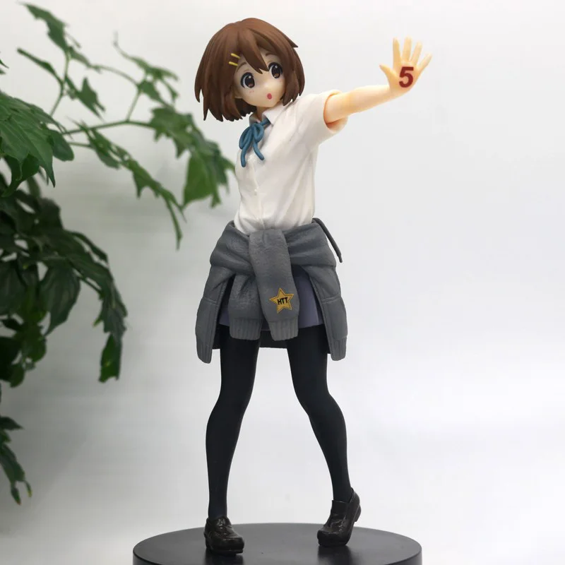К-он! Hirasawa Yui Akiyama Mio Tainaka ритсу Kotobuki Tsumugi Адзуса Накано 5th юбилей ПВХ фигурка модель игрушки