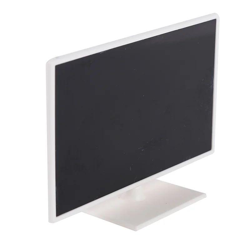 

1:12 Dollhouse Miniature Flat Screen Television DollHouse Furniture Kids Toys Dollhouse Furniture Accessories Toys