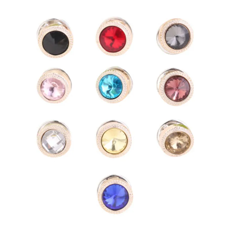 10 шт. новая маленькая свежая легкая пуговичная брошь комплект женской одежды