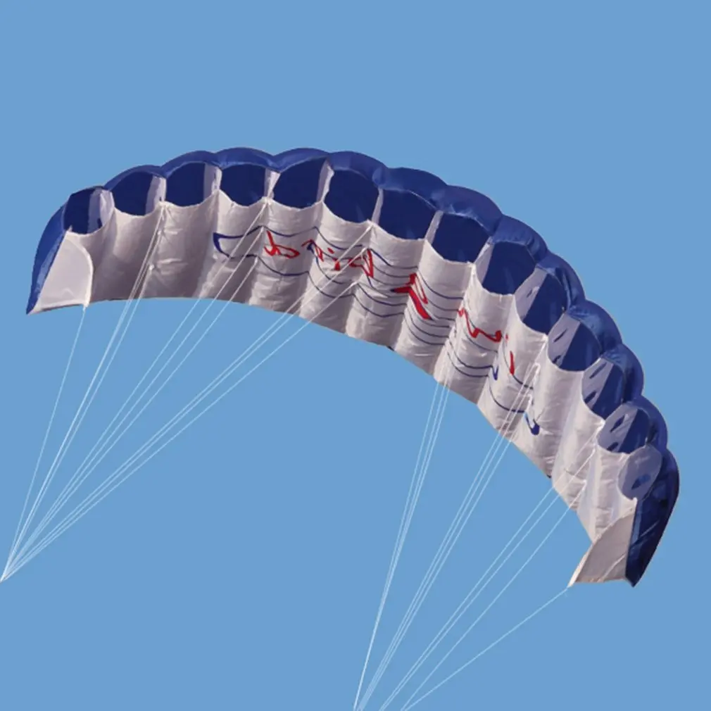 

1.4m Dual Line Kitesurfing Stunt Parachute Soft Parafoil Surfing Kite Sport Kite Huge Large Outdoor Activity Beach Flying Kite