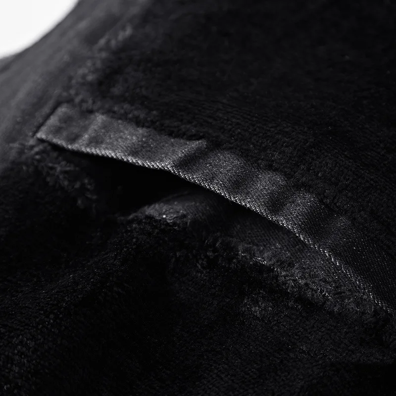

New Men Denim Jacket Men Vintage Cowboy Hip Hop Ripped Street Men Jeans Coat Male Slim Fit Casual Outwear Jackets and Coats