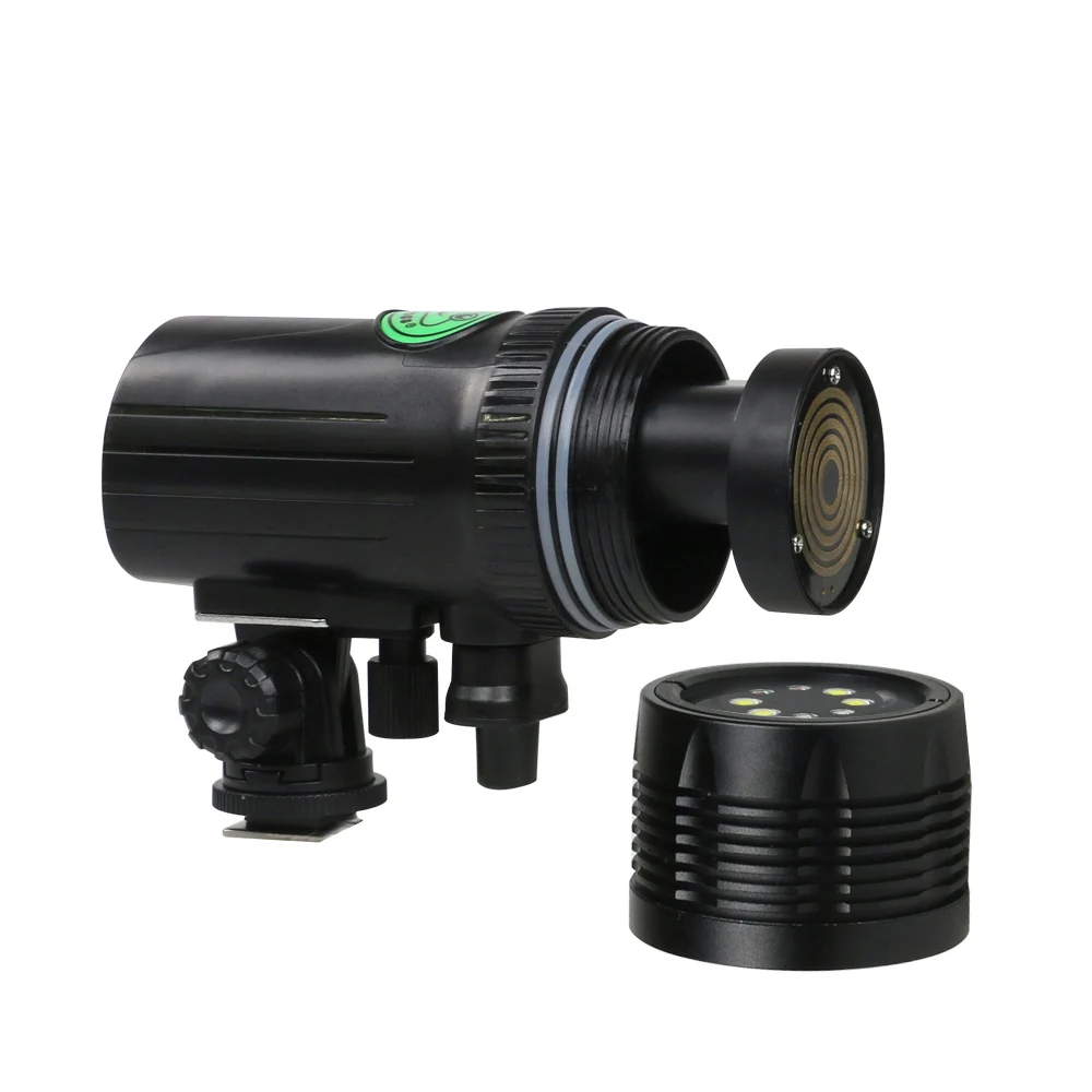 

MK-19 New Scuba Diving Underwater 100M LED Video Camera Photography Light Torch Flashlight Powerful waterproof Tactical Lamp