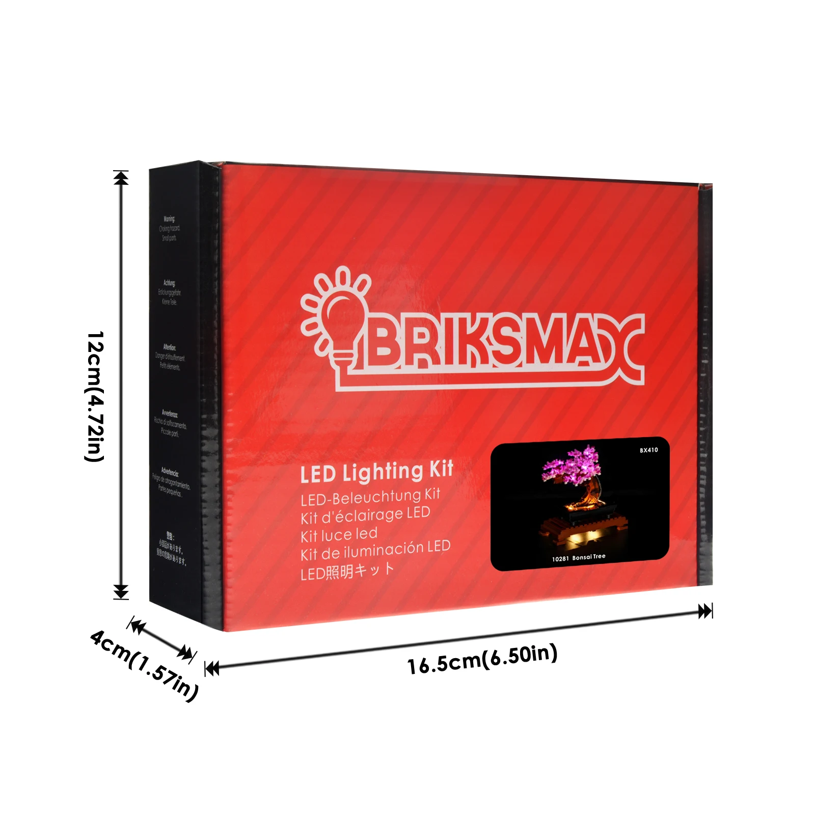 

Светодиодная подсветка BriksMax для дерева бонсай 10281 розового цвета