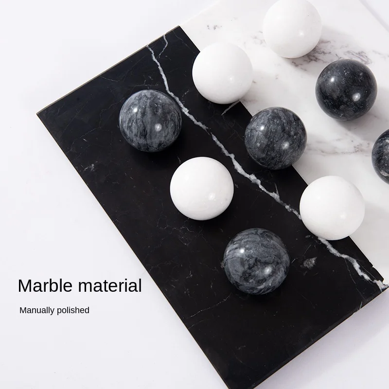 

Creative Light Luxury Marble Chessboard Chess Decoration Modern Minimalist Model Room Hotel Lobby Soft Decoration