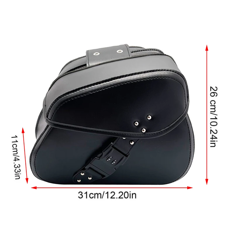 1 комплект левый и правый универсальные мотоциклетные сумки с кодовым замком из