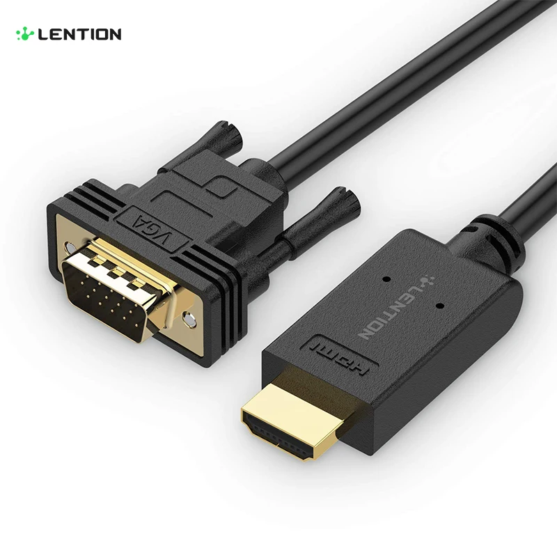 HDMI в VGA видео кабель адаптер 1080P цифровой AV аналоговый конвертер для Raspberry Pi Chromebook