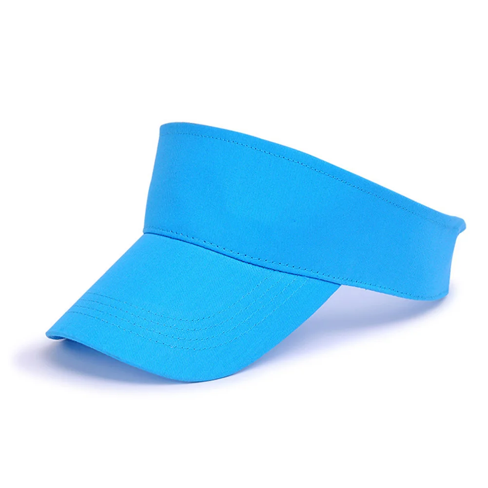 Простая солнцезащитная Кепка с козырьком Спортивная шляпа регулируемая