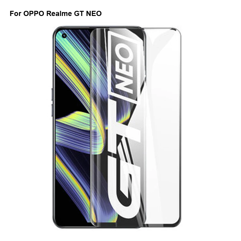

2 шт. для Oppo Realme GT Neo ультратонкая защита для экрана закаленное стекло для Oppo RealmeGT Neo защитное закаленное стекло для экрана
