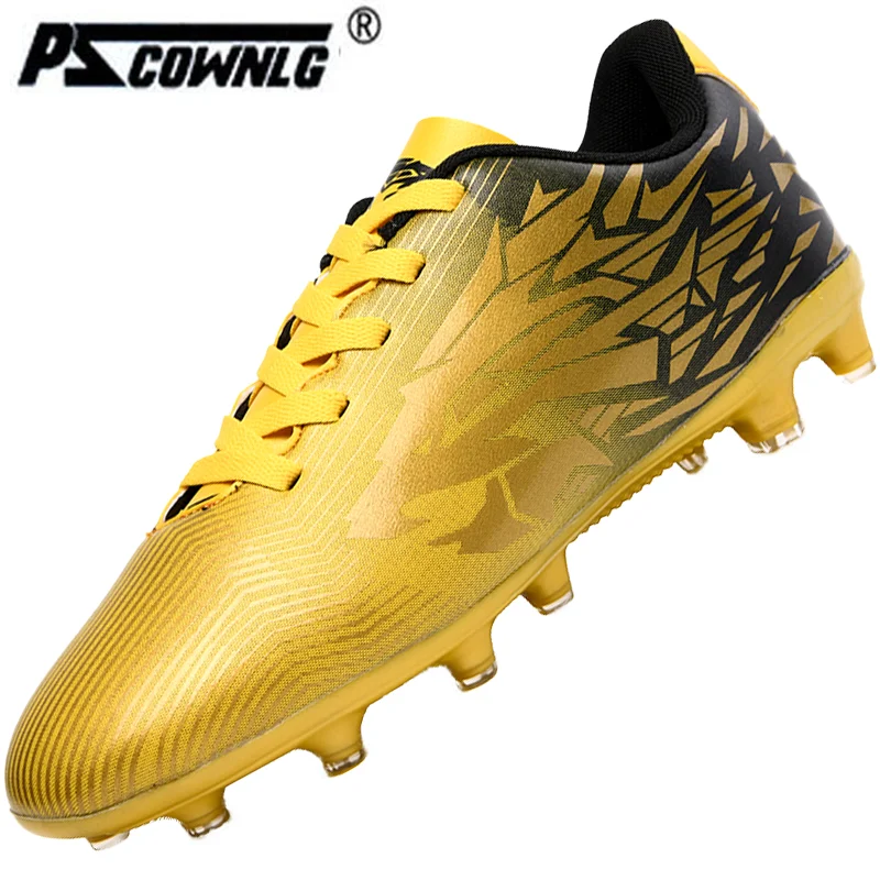 

Men's Soccer Shoes Ultralight Football Boots Kids Boys Teenagers Non-Slip AG/TF Sneakers Soccer Cleats Large Size 36-44