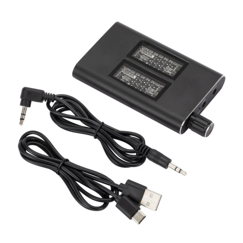 

Portable HiFi Headphone Amplifier Two-stage Gain Switch 3.5mm AUX Port